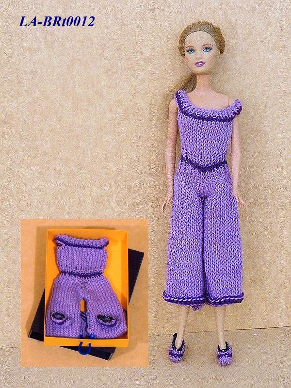 Ropa tejida para Barbie - LA-BRt0012
