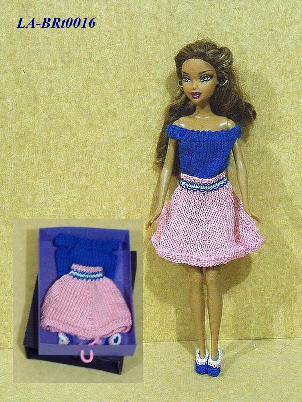Ropa tejida para Barbie - LA-BRt0016