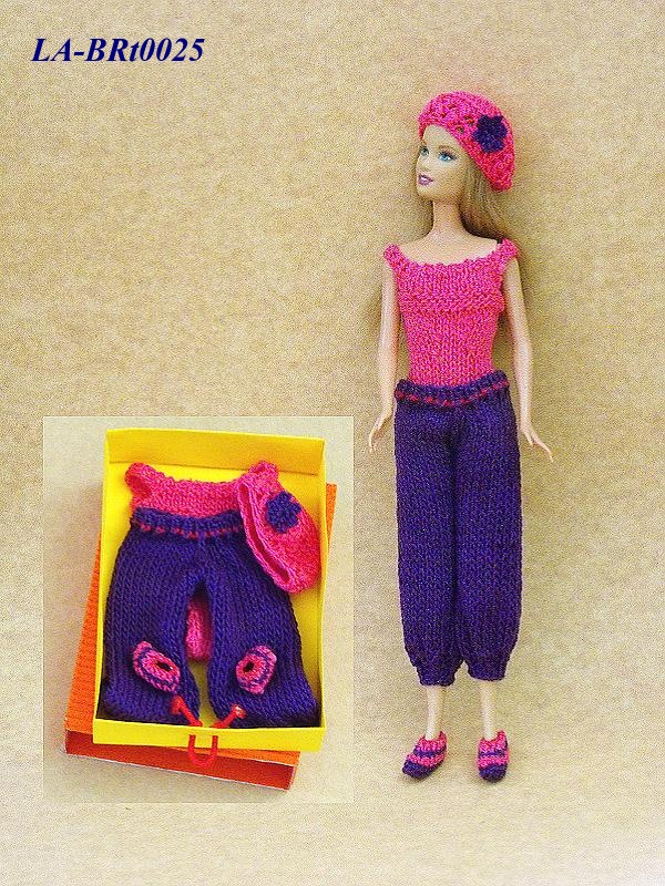 Ropa tejida para Barbie - LA-BRt0025